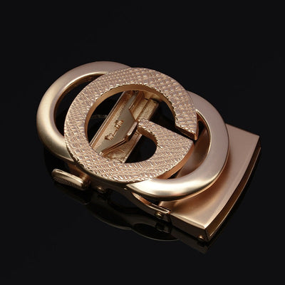 Designer Automatic Buckle Alloy With Letter G Belt For Men's-Unique and Classy