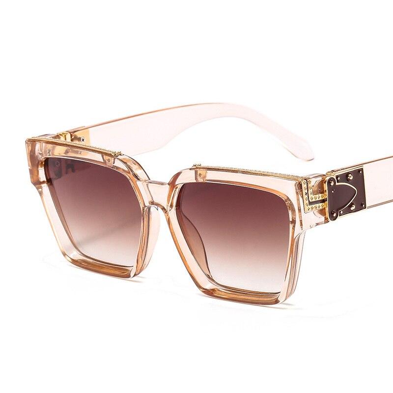 Brand Designer Thickened Frame Retro Square Sunglasses For Men And Women-Unique and Classy