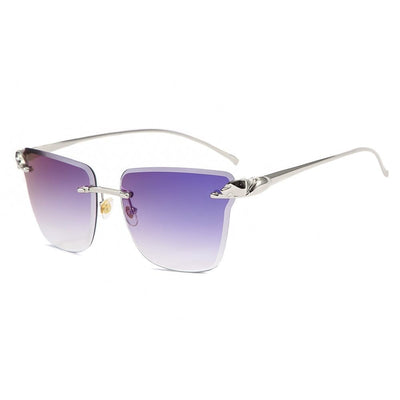 2021 New Rimless Square Fashion Shades Sunglasses For Unisex-Unique and Classy
