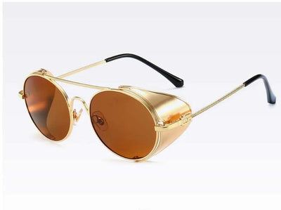 Luxury Metallic Vintage Gothic Steampunk Sunglasses For Men And Women-Unique and Classy