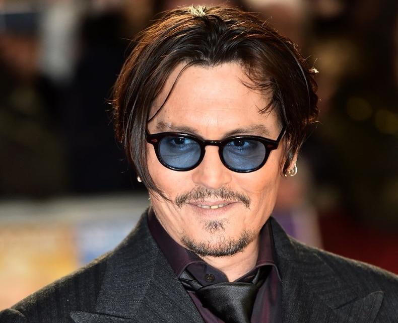 Celebrity Johnny Depp Transparent Oval Sunglasses For Men -Unique and Classy