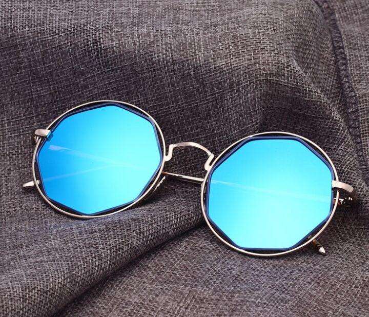 New Stylish Mirror Round Sunglasses For Women-Unique and Classy