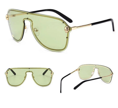 Rim Less Vintage Mirror Sunglasses For Women-Unique and Classy