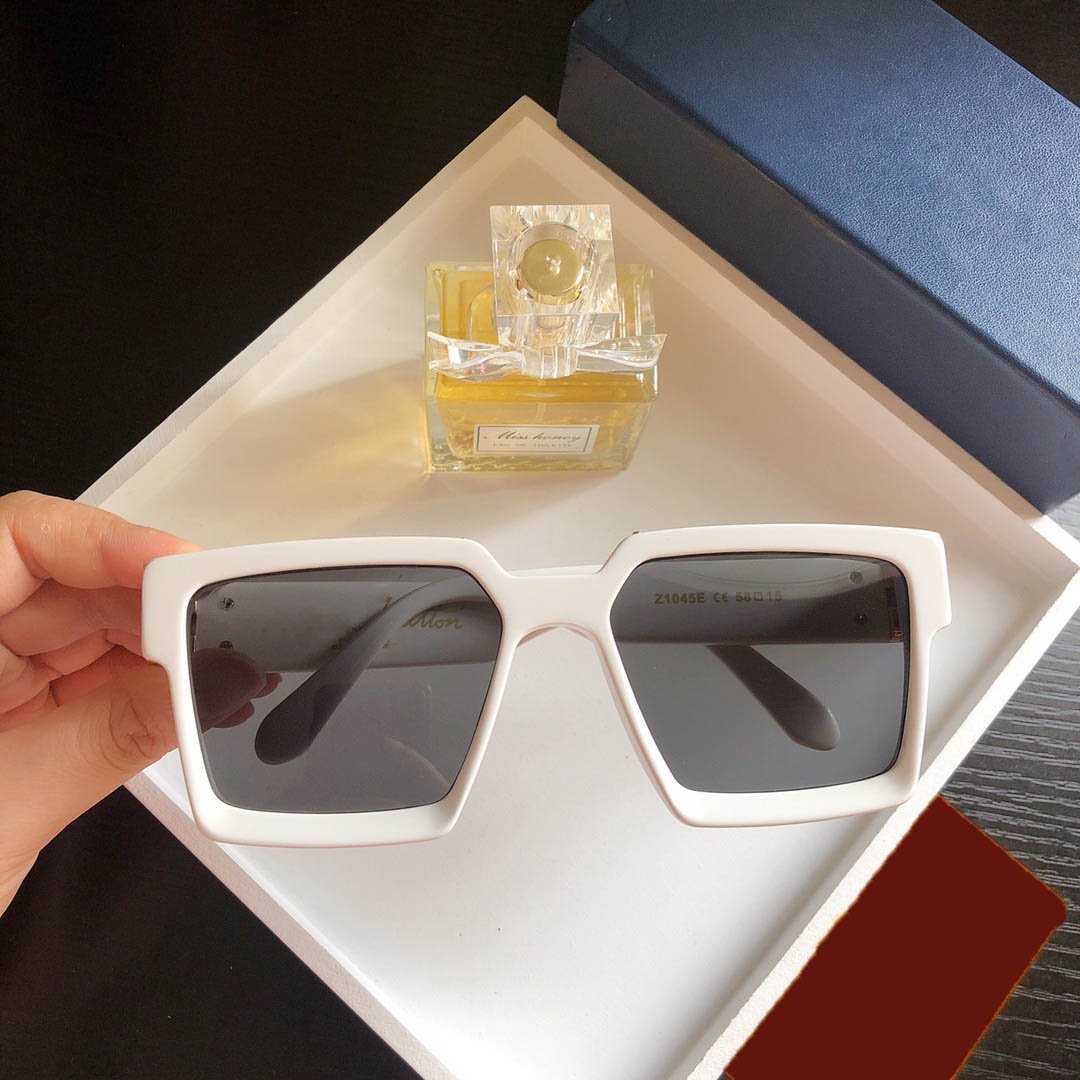 Latest Stylish Celebrity Square White Sunglasses For Man-Unique and Classy