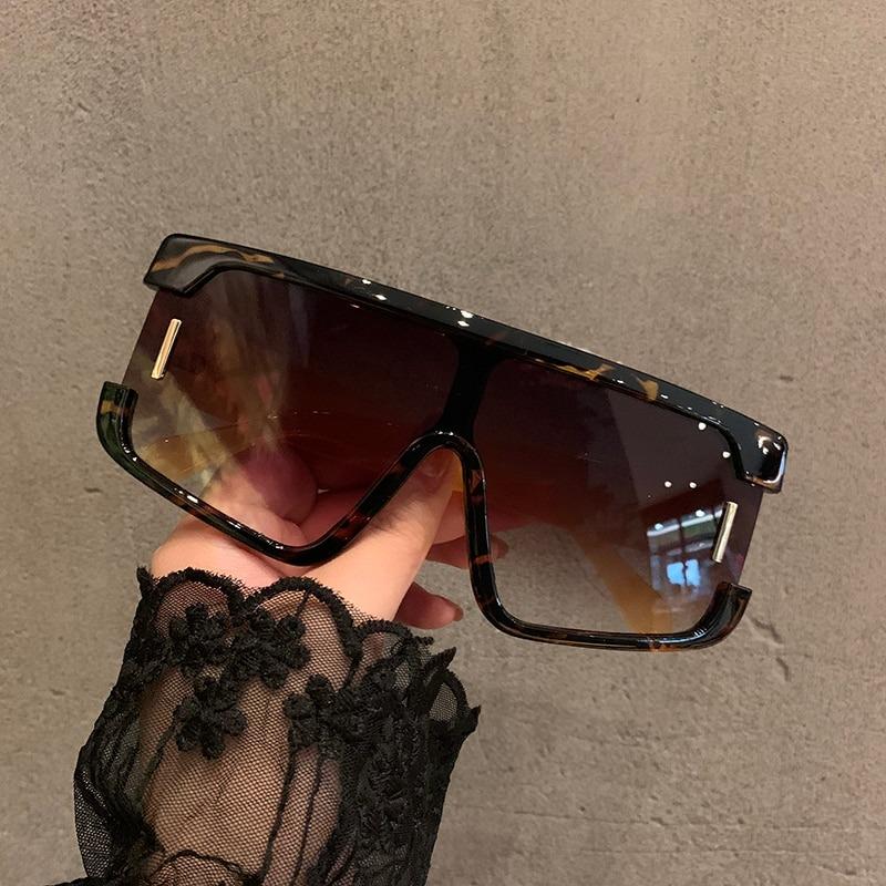 Big Square Frame Sunglasses For Unisex-Unique and Classy