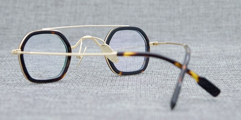 Small Square Titanium Frame Summer Style Neutral Frame For Unisex