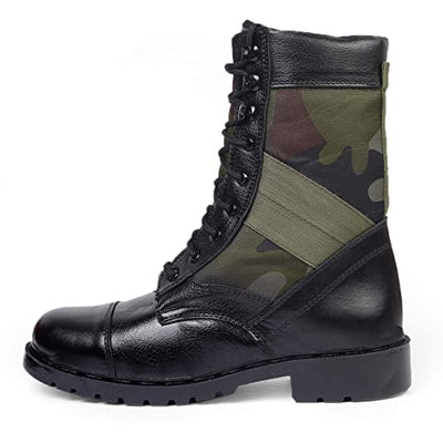 Leather Army Boots For Men's-Unique and Classy