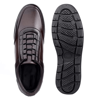 Fashionable Design Formal Lace-up Synthetic Shoes For Men's-Unique and Classy