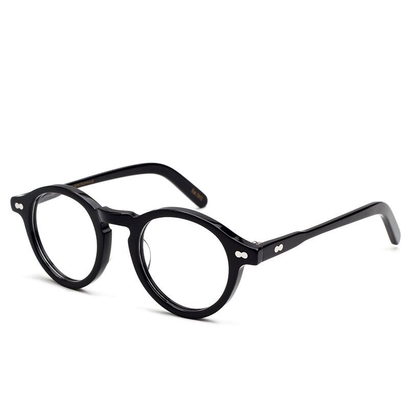 Round Acetate Frame Eyewear For Unisex-Unique and Classy
