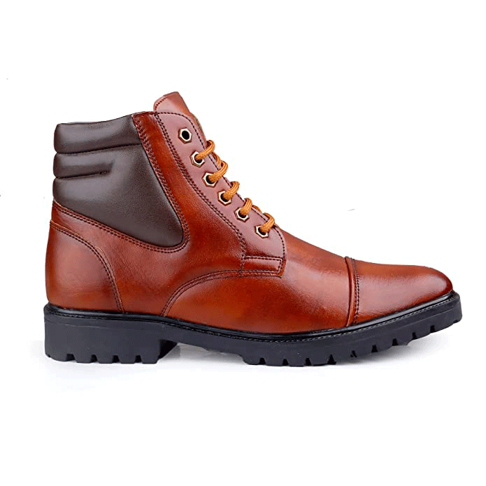 Trendy Casual Lace-Up Boot For Men's-UniqueandClassy