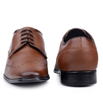 New Arrival Formal In Genuine Leather Lace-up Derby Shoes -Unique and Classy