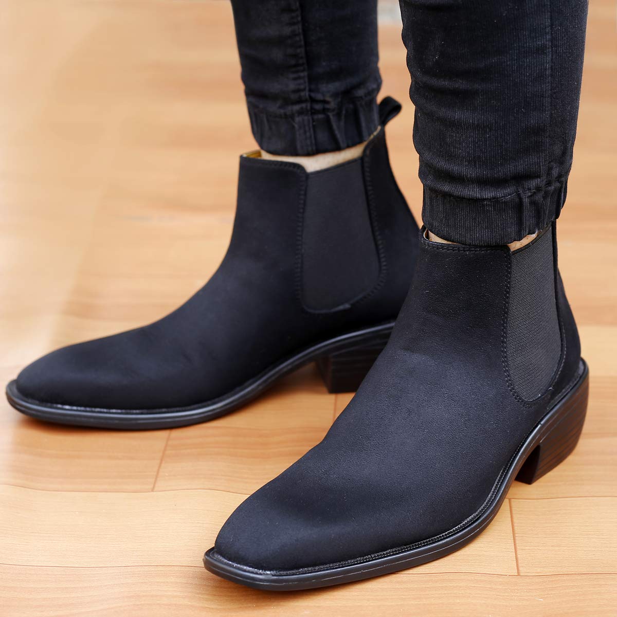 Chelsea boots height outlet increasing