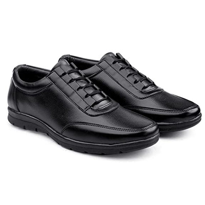 Fashionable Design Formal Lace-up Synthetic Shoes For Men's-Unique and Classy