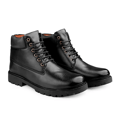 Classy Casual Lace-Up Ankle Boot For Men's-UniqueandClassy