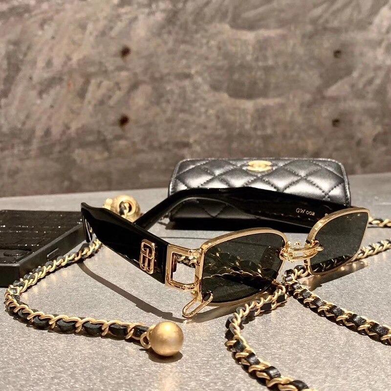 New Rectangular Hip Hop Vintage Metal Square Luxury Sunglasses For Men And Women-Unique and Classy