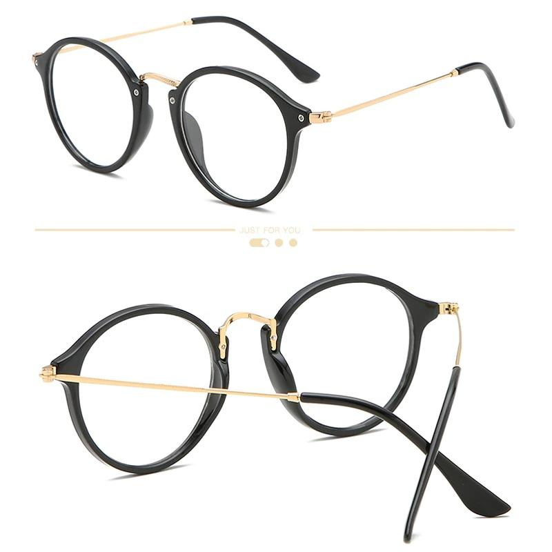 Buy Round Oval Antiblue Eyeglasses For Men Women