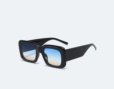 Luxury Brand Designer Small Frame Classic Gradient Vintage Fashion Square Sunglasses For Unisex-Unique and Classy