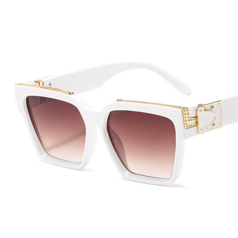 Brand Designer Thickened Frame Retro Square Sunglasses For Men And Women-Unique and Classy
