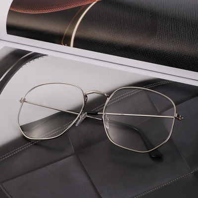 New Hexagon Eyeglasses Frame Reading Glasses Eyewear Men and Women - Unique and Classy