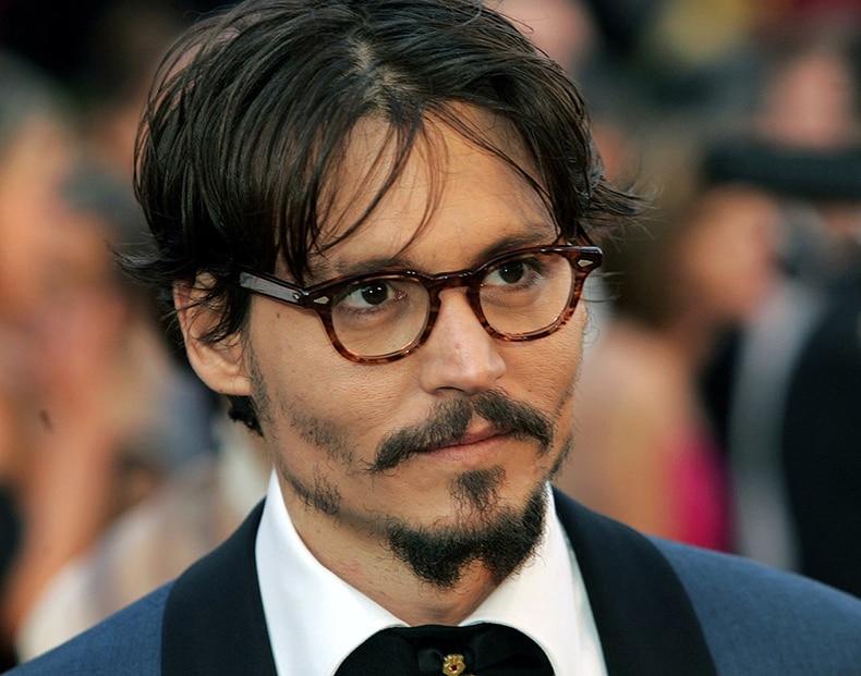 Celebrity Johnny Depp Transparent Oval Sunglasses For Men -Unique and Classy