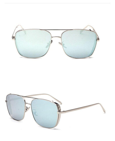 Stylish Celebrity Square Metal Sunglasses For Men And Women -Unique and Classy