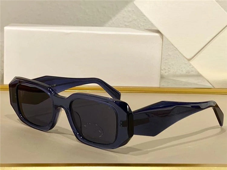 Fashion Retro Brand Small Polygon Rectangle Sunglasses-Unique and Classy