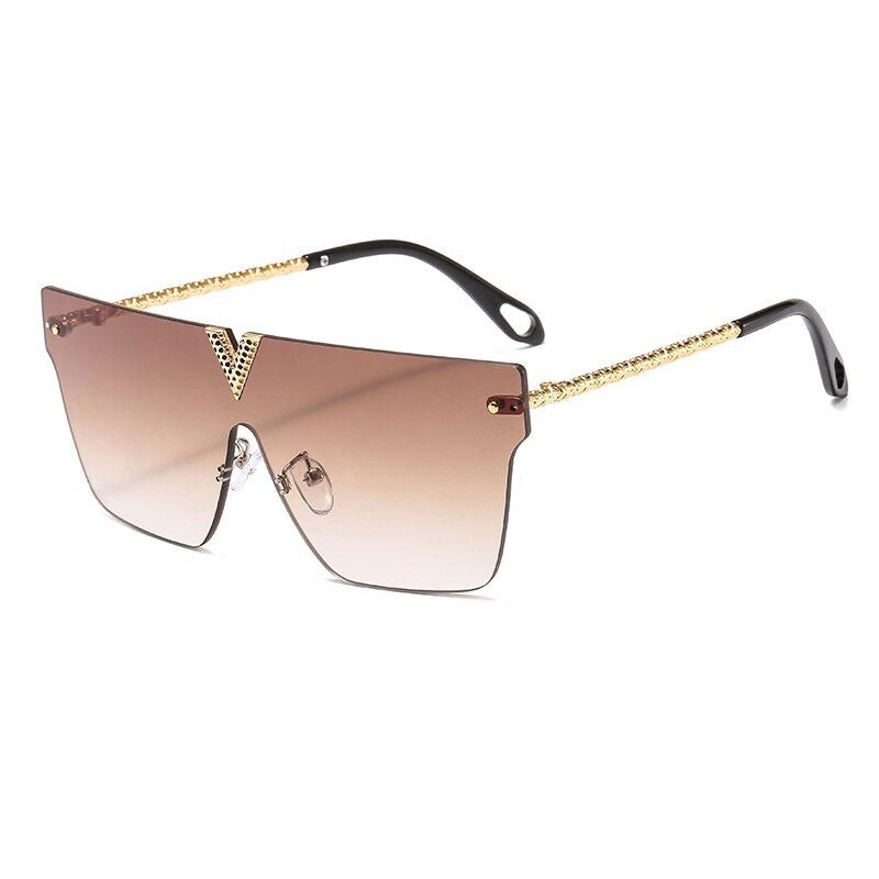 2021 Luxury Rimless Brand Sunglasses For Unisex-Unique and Classy