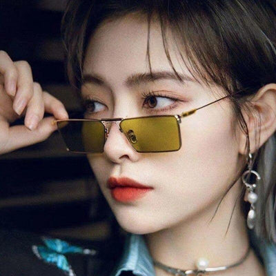 MS 2021 New Brand Designer Metal Square Candy Sunglasses For Men And Women-Unique and Classy