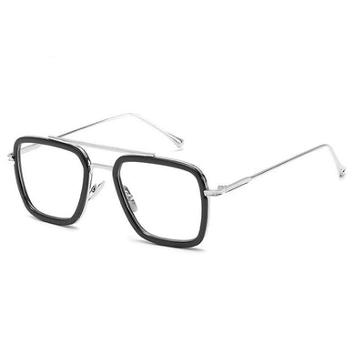 Buy Anti-blue Light Square Tony Stark Eyeglasses For Men And Women