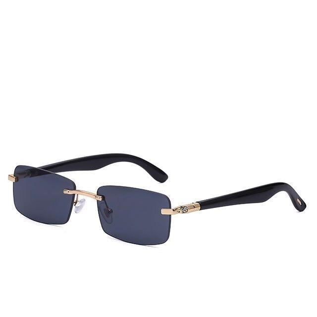 2021 Luxury Boundless Frame Avant-garde Retro Brand Design Sunglasses For Men And Women-Unique and Classy