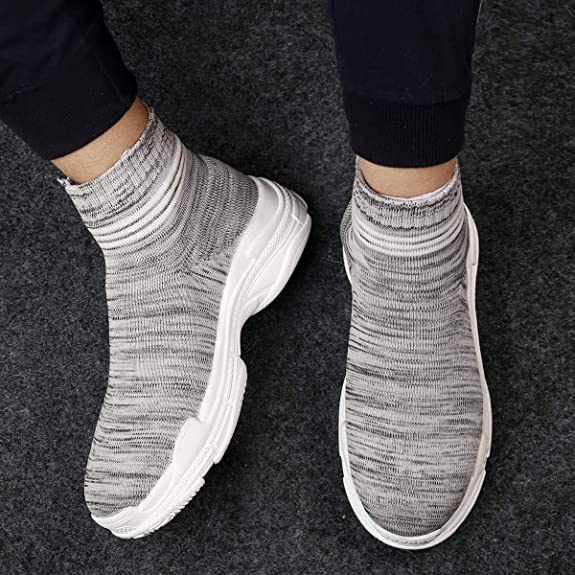 Stylish Casual Long Sock Shoes For Men's-Unique and Classy