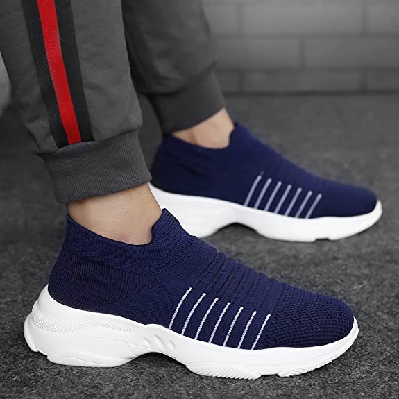 Fabric Material Casual Sports Socks Shoes For Men's-Unique and Classy