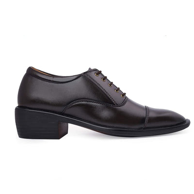 Fashionable Brown Casual And Formal Office Wear Lace-Up Shoes-Unique and Classy