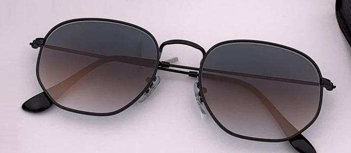 Brand Designer Flat Hexagonal Driving UV400 Sunglasses For Men And Women-Unique and Classy