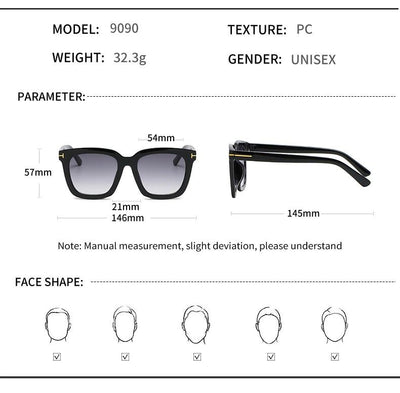 2021 Fashion Vintage Style Cool Square Sunglasses For Men And Women-Unique and Classy