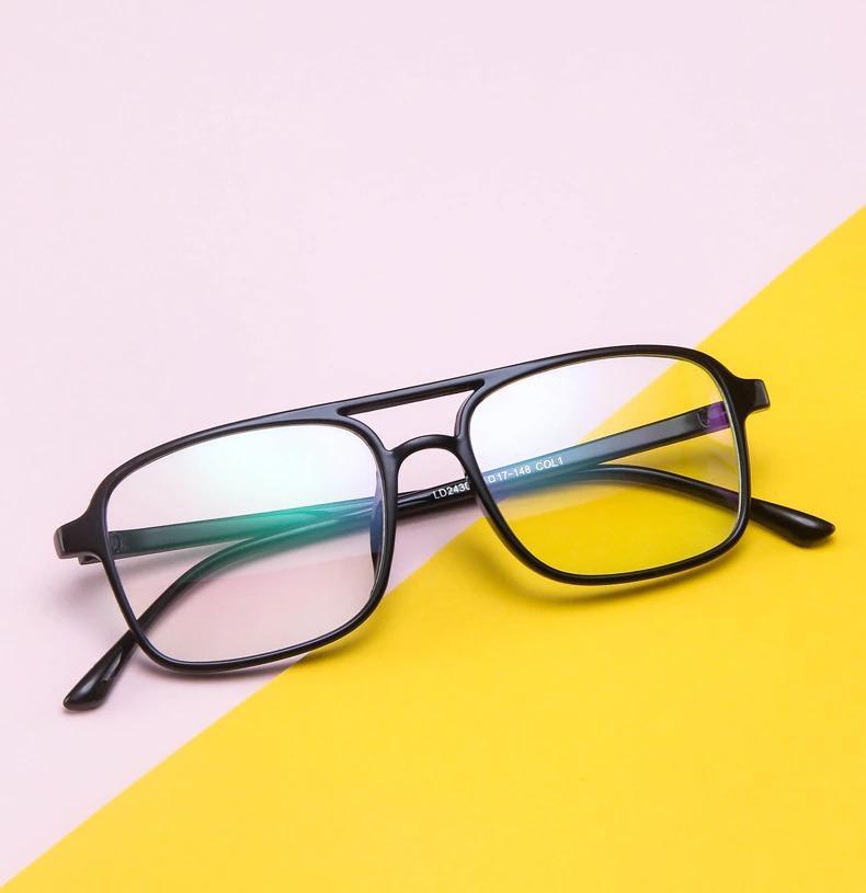 Buy Blue Light Block Glasses Square Computer Eyeglasses For Men And Women