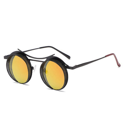 Unique Alloy Steampunk Brand Sunglasses For Unisex-Unique and Classy