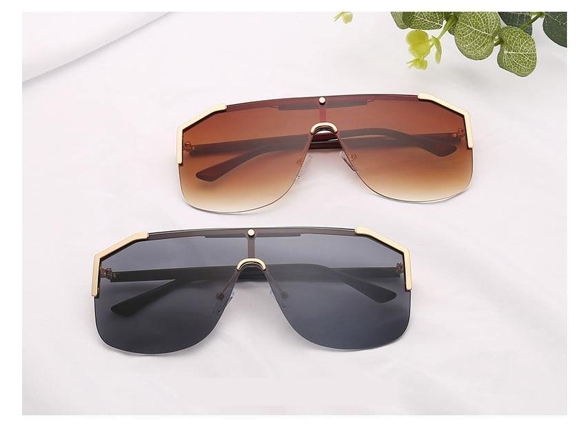 One Lens Luxury Goggle Sunglasses Men And Women-Unique and Classy