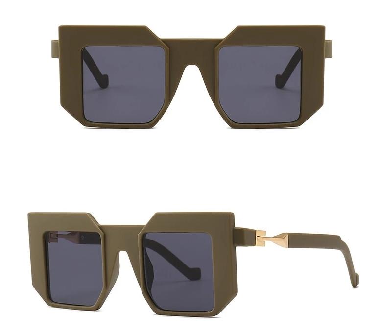 Retro Square Luxury Geometric Sunglasses For Men And Women -Unique and Classy