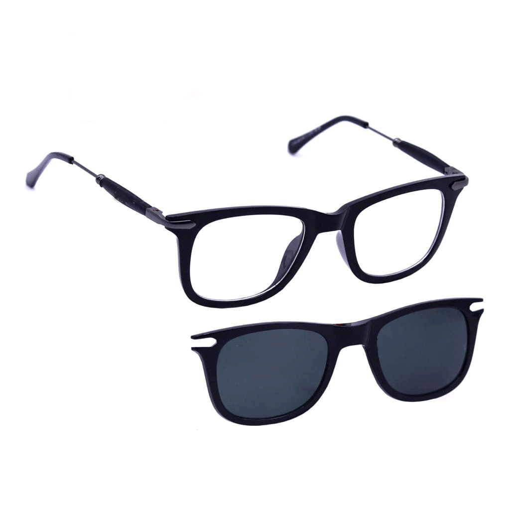Day-Night Changeable Lens Wayfarer Sunglasses for Men and Women-Unique and Classy