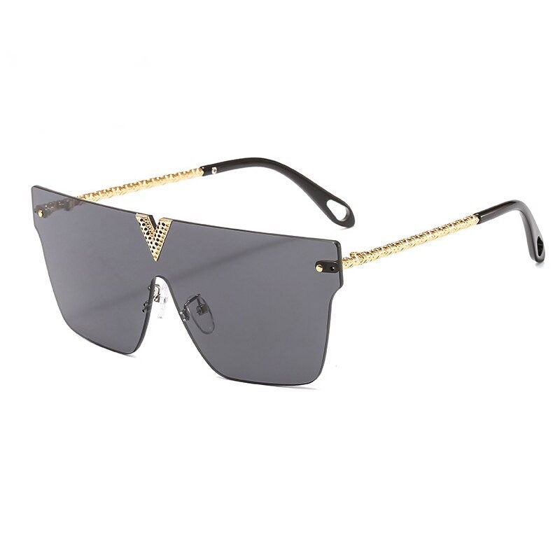 2021 Luxury Rimless Brand Sunglasses For Unisex-Unique and Classy