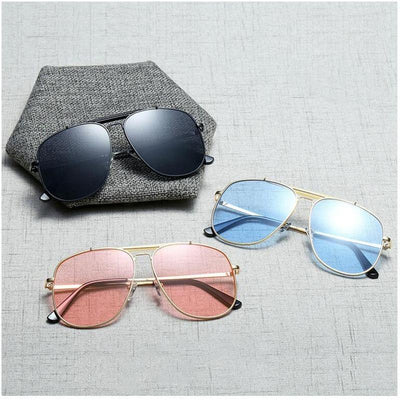 Daljit Singh Stylish Square Oversized Candy Sunglasses For Men And Women-Unique and Classy