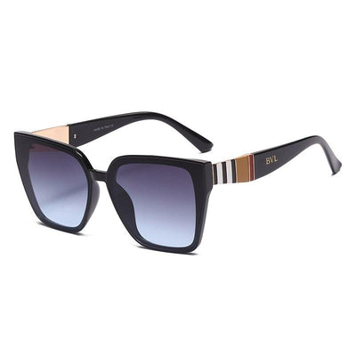 2020 New Arrivals Trendy Oversized Cat Eye Frame Brand Design Vintage Retro Gradient Sunglasses For Women And Men