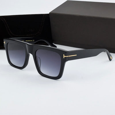 Acetate Retro Frame Sunglasses For Unisex-Unique and Classy