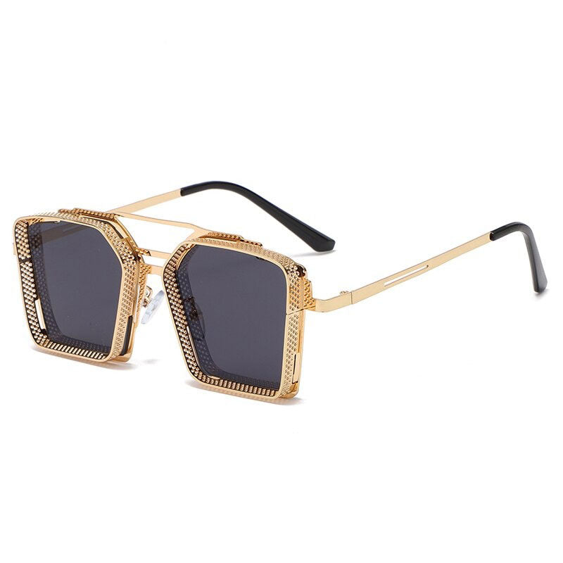 Designer Steampunk Brand Sunglasses For Unisex-Unique and Classy