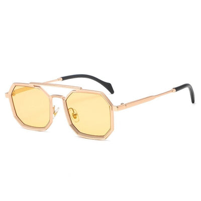 Cool Hexagon Candy Sunglasses For Unisex-Unique and Classy