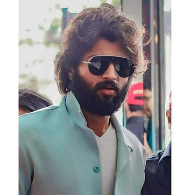 Vijay Deverakonda Star Pentagram Metal Sunglasses For Men And Women -Unique and Classy