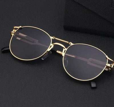 Luxury Brand Quality Round Steampunk Sunglasses For Men And Women-Unique and Classy