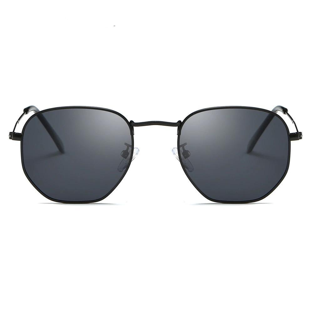 Classic Retro High Quality Metal Frame Gradient Reflective Sunglasses For Men And Women-Unique and Classy