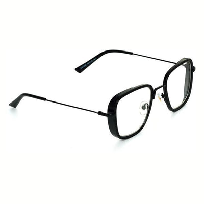 KB Transparent And Black Premium Edition Sunglasses For Men And Women-Unique and Classy